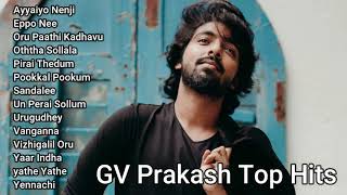 GV Prakash Top Hits Part 1  Tamil songs  GvPrakash