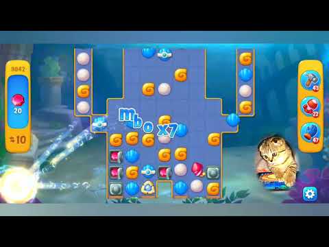 Fishdom 2022, no Boosters,   9842   level  -  прохождение без бустеров,   9842  уровень.