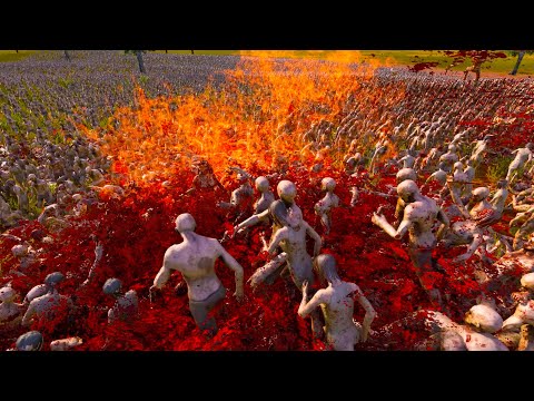 Action Man - Chunk Norris - Nikola Tesla - Cleopatra - Archer Fullauto Vs Standard Zombie -  UEBS 2