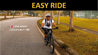 Saya kayuh road 30km dengan e-bike...