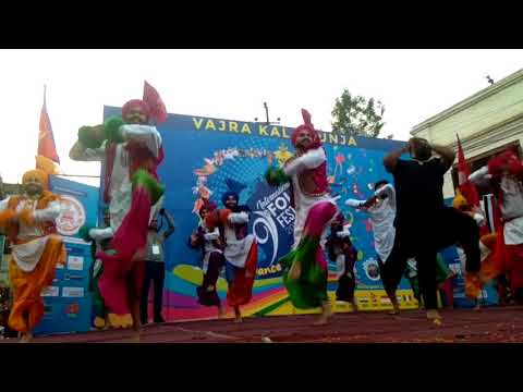 9th international folk festival in Nepal 2018 performed by India panjab