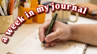 A Week in my Journals 📙