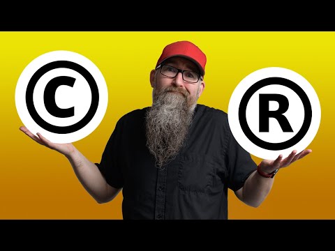 Copyright versus Trademark - What's the difference?