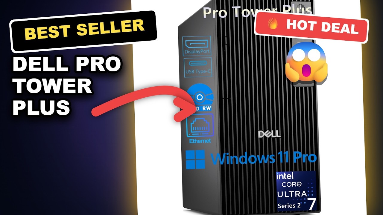 Dell Pro Tower Plus Desktop PC Review: Is This AI-Powered Workstation Worth It? review video