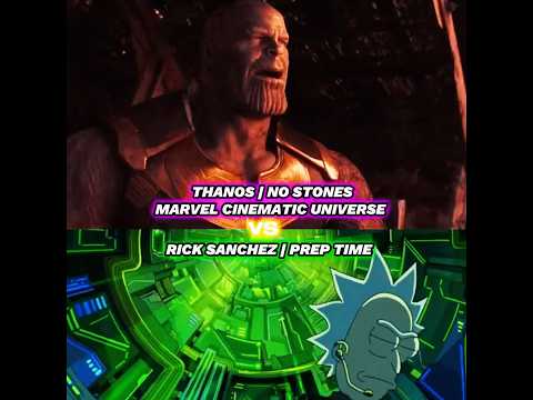 RICK SANCHEZ VS THANOS