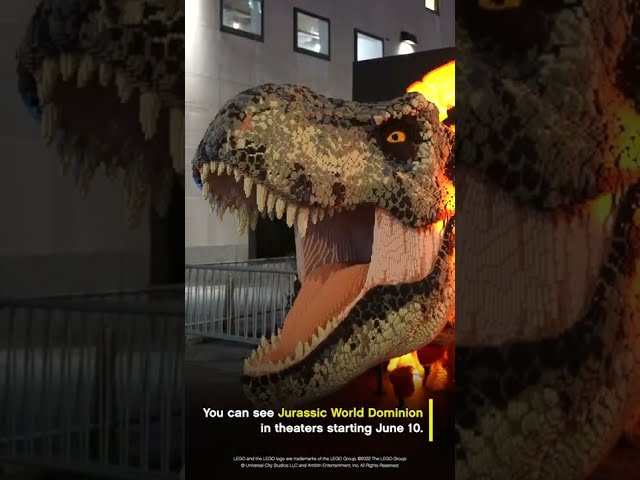 Vídeo relacionado con LEGO Jurassic World Huida por el Río y T. Rex a la Caza - Figura de Dinosaurio de Juguete Interactivo, Barco, Quad y 2 Minifiguras - Regalo de Cumpleaños para Niños y Niñas de 5+ Años 76975