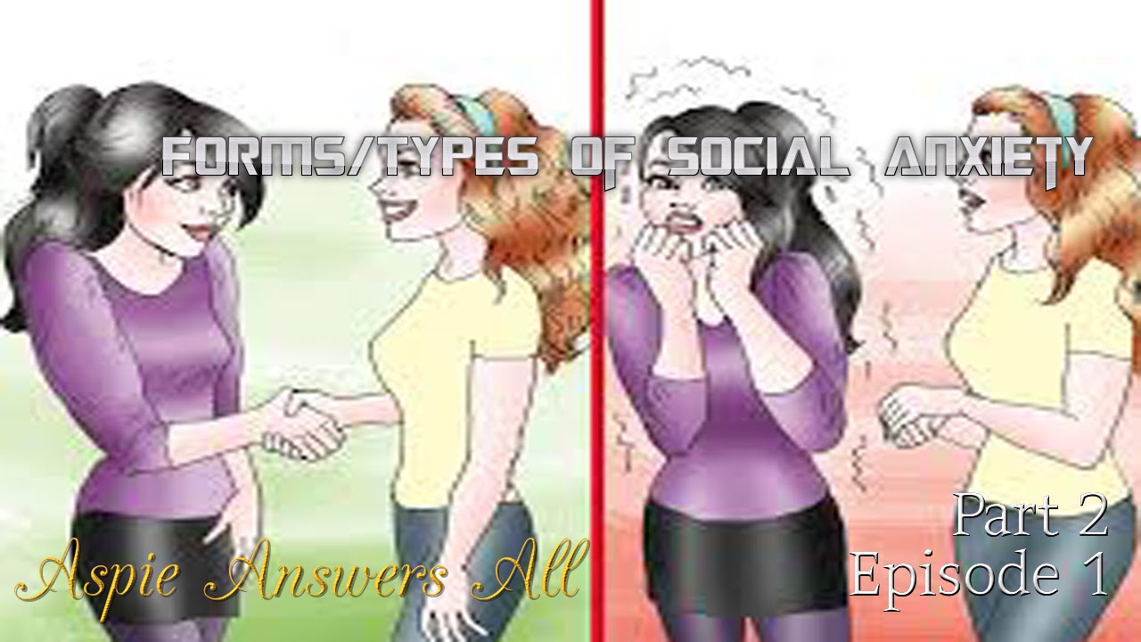 Part 2 Episode 1/Forms and/or Types of Social Anxiety//AspieAnswersAll
