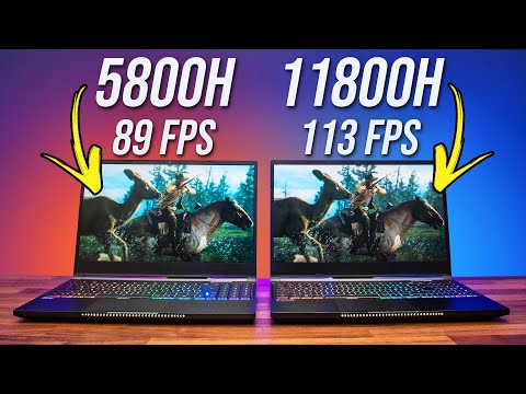 AMD or Intel For Gaming? 5800H vs 11800H