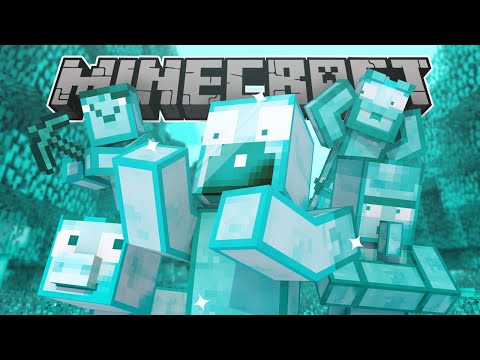 The Minebox - If EVERYTHING Was Changed To DIAMOND (Minecraft Animation)