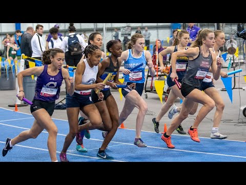 2020 NAIA Indoor - Women's Distance Medley Relay Prelims - Heat 1