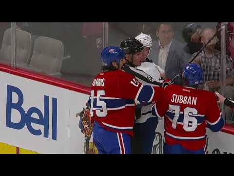 Carter Ashton vs Jared Tinordi  Oct,01 2013