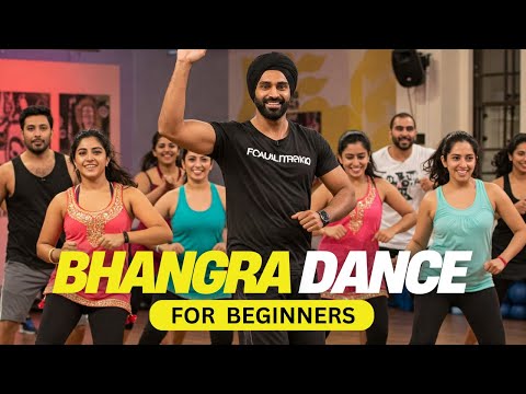 Bhangra Dance For Beginners | Bhangra Dance Workout Mashup - Best of 2025 | FITNESS DANCE With RAHUL