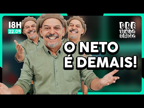 MOMENTO EMOCIONANTE: NETO FAGUNDES CANTA NO PB! | Cortes do Pretinho Básico | ATL TV