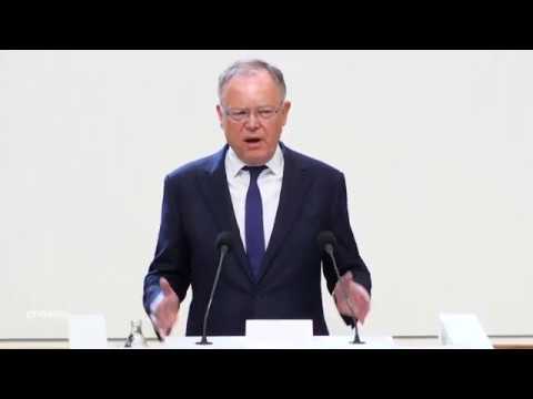 Ministerpräsident Stephan Weil mit Regierungserklärung zum Umgang mit dem Corona-Virus am 12.05.20