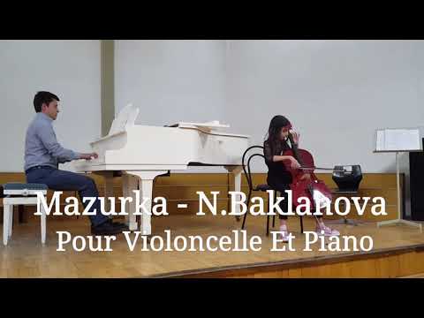 Anastasia Dimovska : Concertino - J.B.Bréval & Mazurka - N. Baklanova - Godisen Koncert T.S.Tetoec