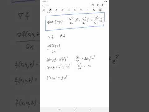 Mathematical digression - gradient