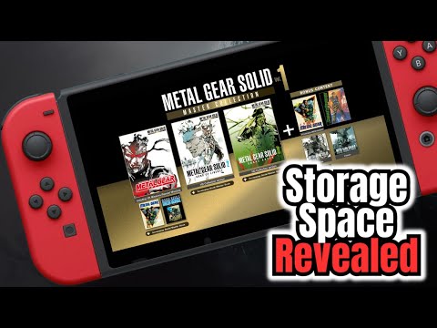 Metal Gear Solid Master Collection: How Much Storage Does Each Game Take?