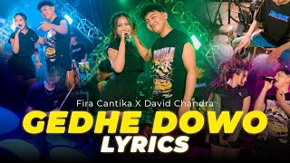 Download lagu Fira Cantika X David Chandra - Gedhe Dowo mp3 Download lagu Fira Cantika X David Chandra - Gedhe Dowo mp3