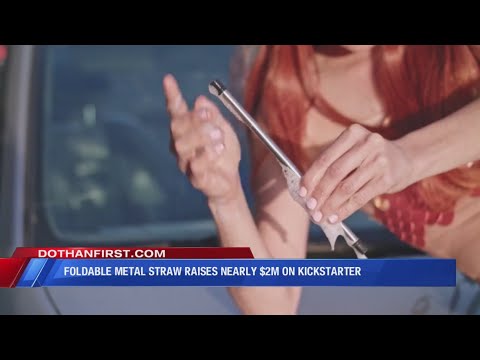 New foldable metal straw raises nearly $2 million on kickstarter