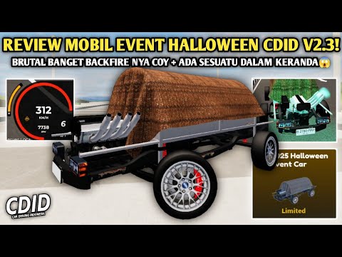 MOBIL HALLOWEEN PALING UNIK ! ADA SESUATU DI DALAM KERANDA!😱 - Car Driving Indonesia