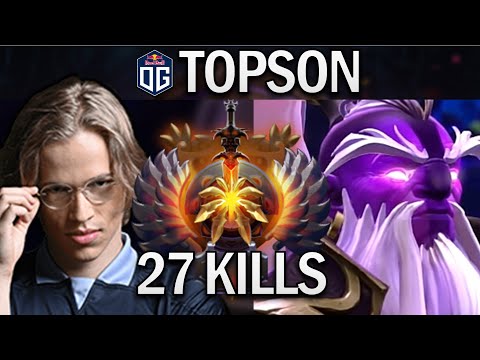 OG.TOPSON VOID SPIRIT WITH 27 KILLS - DOTA 2 7.30 GAMEPLAY