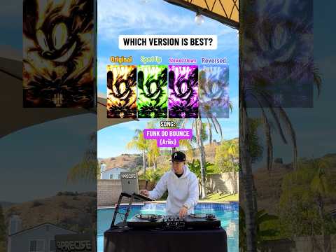 FUNK DO BOUNCE remixed! Which one is best? (Sped Up vs Slowed vs Reverse)