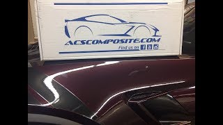 C7 Corvette ACS Composite Enhanced Splash Guard Install