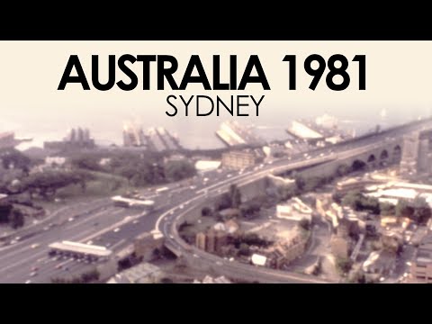Archive footage of Sydney in the 1980s | Australia home movie film