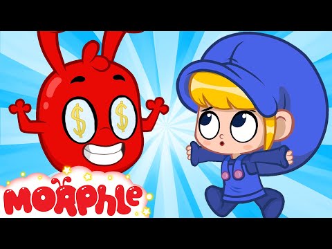 Mila Stops Bank Robbery! | Mila and Morphle | My Magic Pet Morphle | Kids Cartoons