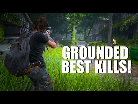 THE LAST OF US 2 ELLIE BRUTAL AGGRESSIVE AND STEALTH PS5 GAMEPLAY BEST KILLS | REMASTERED GROUNDED+