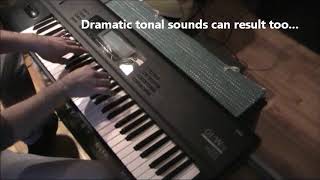 Video thumbnail for Korg O1/Wfd demo by amiga Hassel