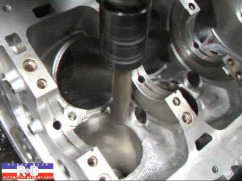 Nissan VQ 37 Block Clearancing for Stroker Crankshaft