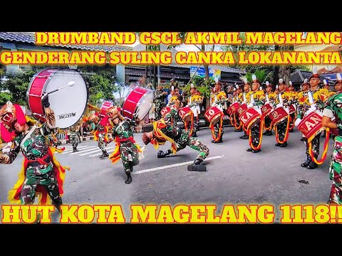 DRUMBAND GSCL AKMIL MAGELANG || KIRAB DRUMBAND HARI JADI KOTA MAGELANG 1118‼️