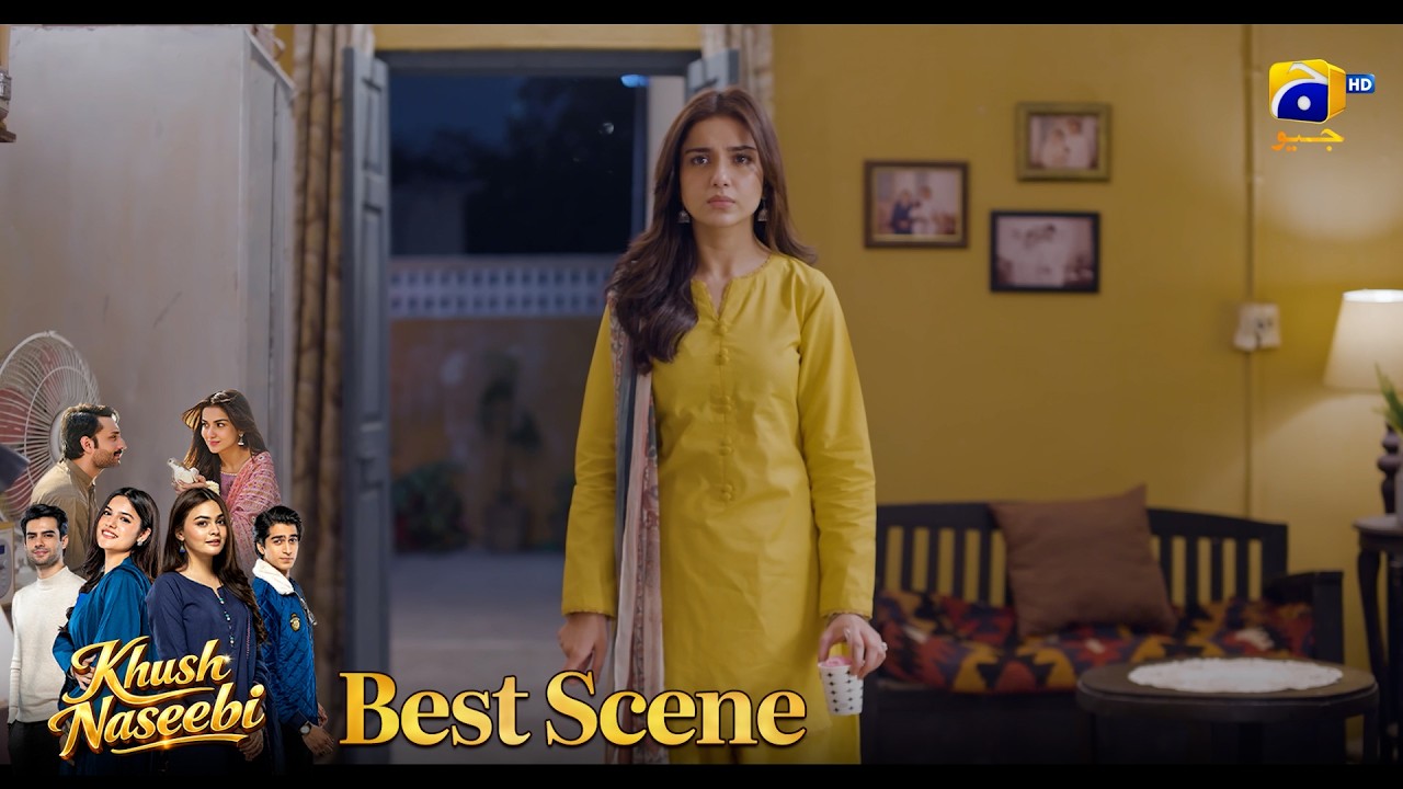 Khush Naseebi Episode 15 | 𝐁𝐞𝐬𝐭 𝐒𝐜𝐞𝐧𝐞 𝟎𝟐 | Tuba Anwar - Osama Tahir | Har Pal Geo