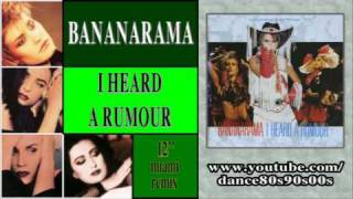 BANANARAMA - I Heard A Rumour (12'' miami remix)