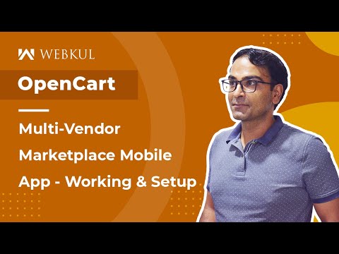 OpenCart Multi Vendor Mobile App - Working Overview