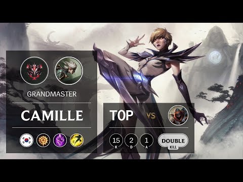 Camille Top vs Zed - KR Grandmaster Patch 9.9