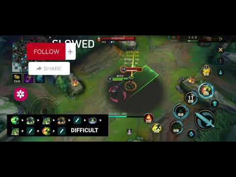 Akali combo Guide league of legends wildrift for beginners