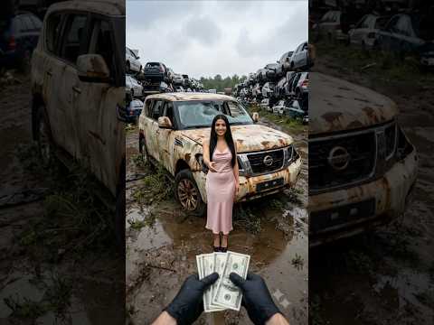 I Paid $4,500 for a Destroyed 2024 Nissan Patrol… Then We Restored It! 😱 #halo #carrestoration