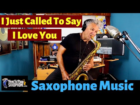 I Just Called To Say I Love You - Sax Cover - Saxophone Music with Custom Backing Track