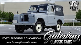 Video Thumbnail for 1963 Land Rover Series II