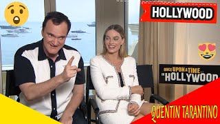 MARGOT ROBBIE & QUENTIN TARANTINO