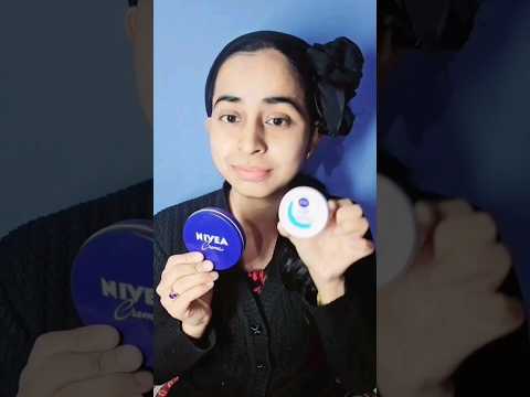 Nivea cream vs nivea soft #youtubeshorts #winterskincare #nivea