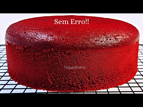 Massa Red Velvet Profissional. Sem Erro!! Gratuito Por Tempo Limitado!! Aproveite!