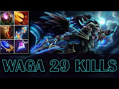 🔥 AMAZING RAID BOSS - WAGAMAMA - SKYWRATH MAGE - 29 KILLS - DOTA 2