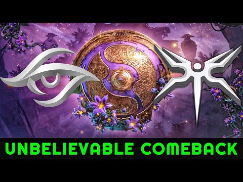 Secret VS Mineski - MidOne [Meepo] Unbelievable Megacreeps Comeback TI9 Dota 2