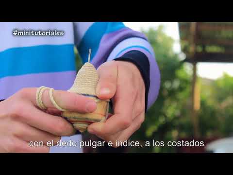 Como hacer bailar un trompo - Mini Tutorial