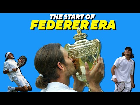 The start of the ROGER FEDERER era