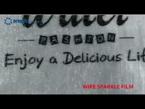 Sparkle thermal film