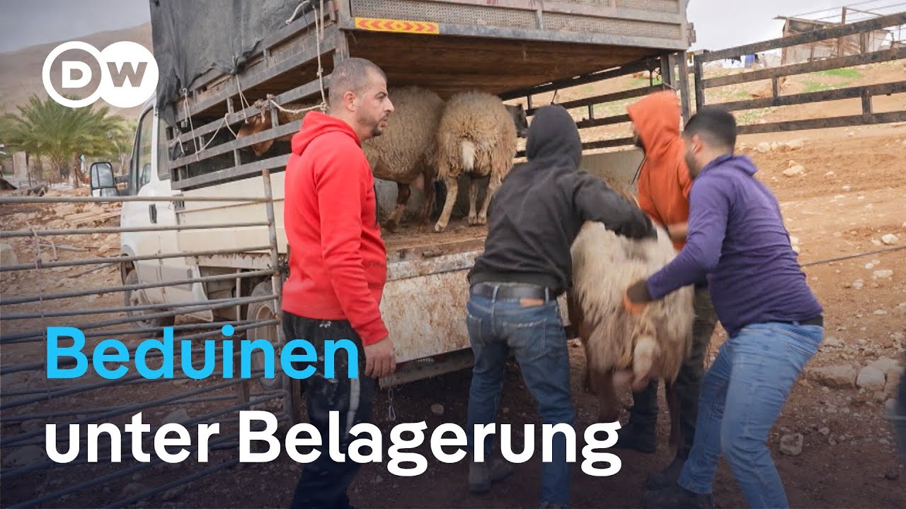 Beduinen im Westjordanland fliehen vor Siedler-Gewalt | DW Nachrichten